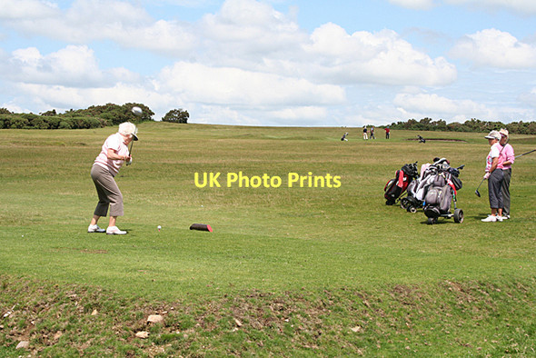 Photo 6"x4" Whitchurch: lady golfers Tavistock c2011