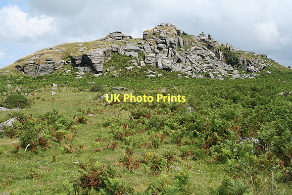 Photo 6"x4" Walkhampton: Ingra Tor Sampford Spiney c2011