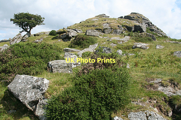 Photo 6"x4" Walkhampton: by Ingra Tor Sampford Spiney c2011