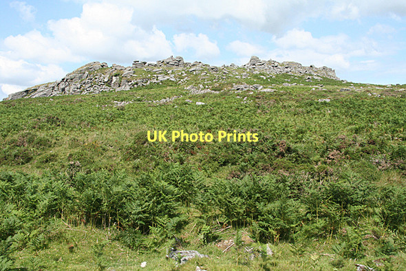 Photo 6"x4" Walkhampton: Ingra Tor Sampford Spiney c2011