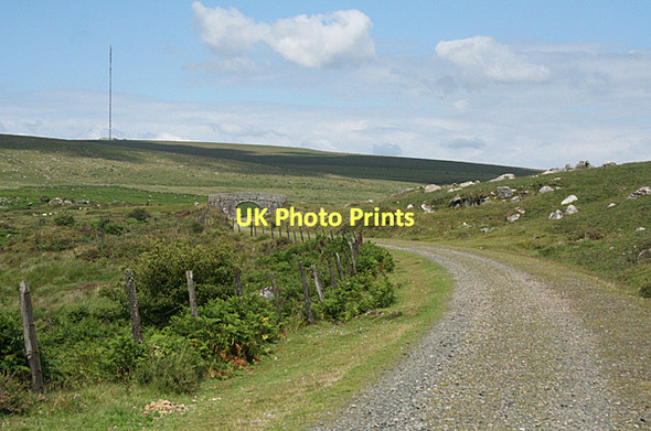 Photo 6"x4" Walkhampton: old railway formation Princetown\/SX5873 c2011