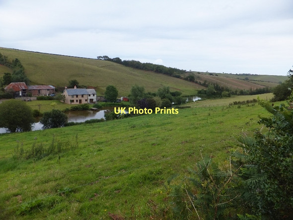 Photo 6"x4" Lower Hollacombe, and fishing lakes  Hollacombe\/SS8000 c2011