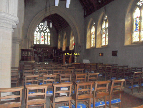Photo 6"x4" Interior of All Saints, Highbrook Highbrook\/TQ3630 c2011