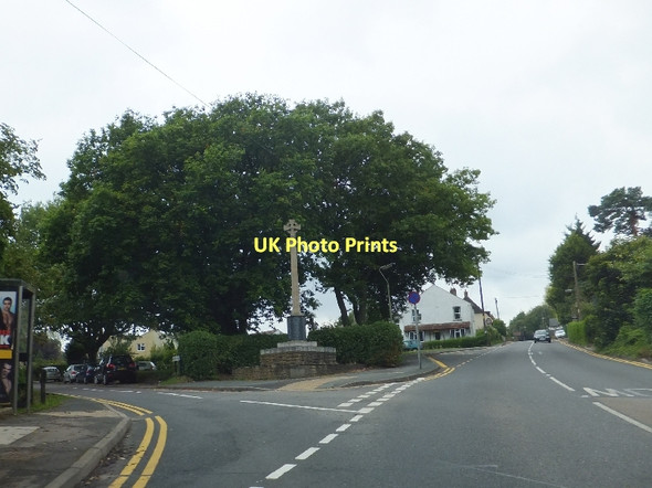 Photo 6"x4" War memorial in Upper Hale Farnham\/SU8446 c2011