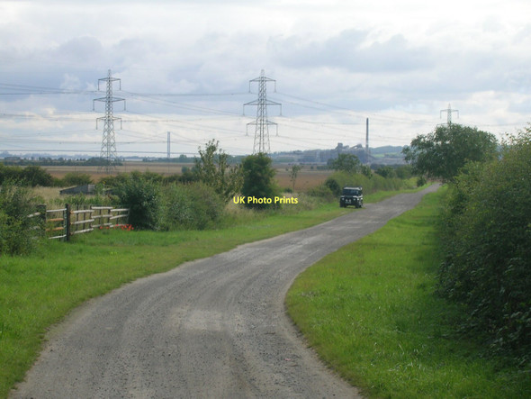 Photo 6"x4" Ing Lane heading east Winterton\/SE9218 c2011