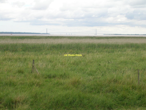 Photo 6"x4" Farmland near the Humber Winteringham c2011