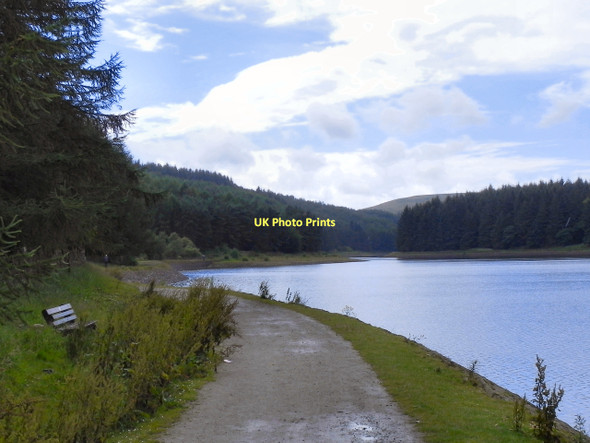 Photo 6"x4" Turton and Entwistle Reservoir Cadshaw c2011