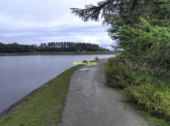 Photo 6"x4" Path at the side of Turton and Entwistle Reservoir Cadshaw c2011