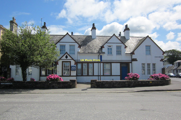 Photo 6"x4" Police Station Girvan c2011