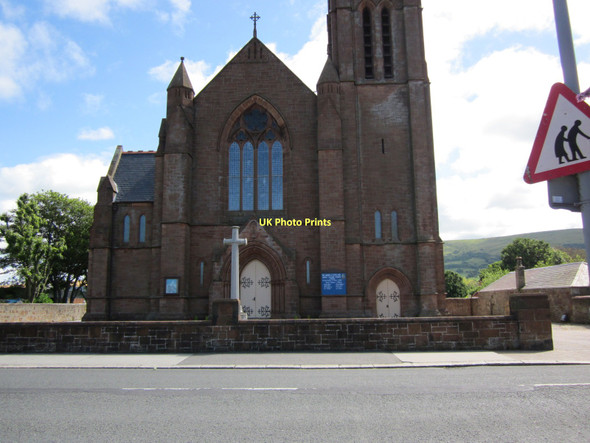 Photo 6"x4" North Parish Church Girvan c2011