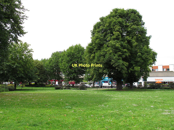 Photo 6"x4" Open space next to St George's churchyard Beckenham c2011