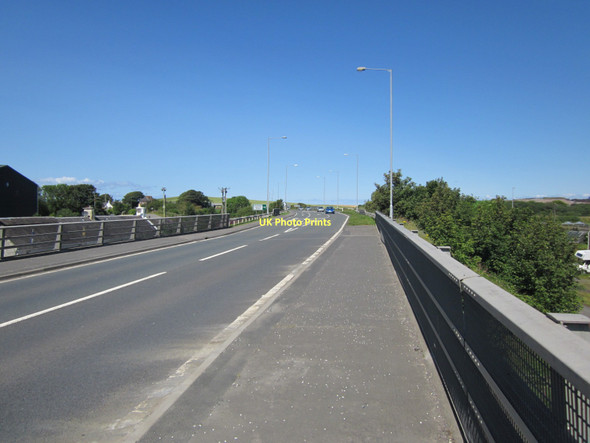 Photo 6"x4" A77 Trunk Road Girvan c2011