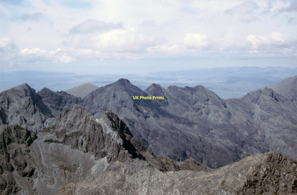 Photo 6"x4" Ridge above Coir' a' Ghrunnda Sg\u00f9rr Alasdair c1997
