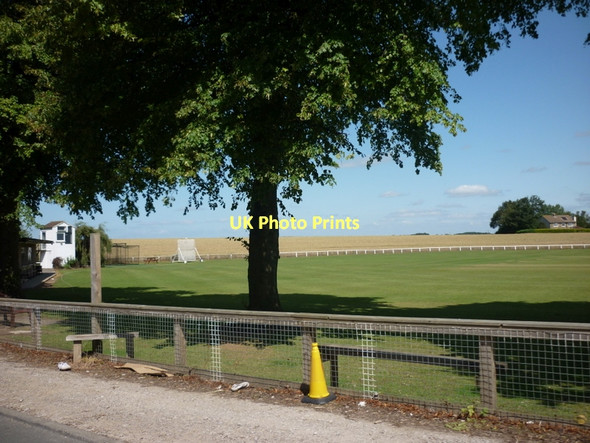 Photo 6"x4" Goldsborough cricket ground Knaresborough c2011