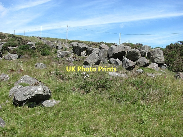 Photo 6"x4" Dhustone boulders Doddington\/SO6176 c2011