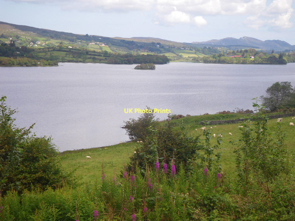 Photo 6"x4" Gartan Lough from the minor road Church Hill\/C0615 c2011