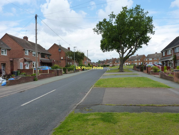 Photo 6"x4" Ashmore Avenue Wednesfield c2011