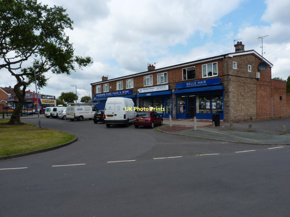 Photo 6"x4" Parade of shops - Higgs Road Wednesfield c2011