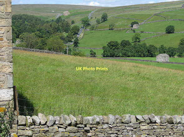 Photo 6"x4" View North from the CB Inn beer garden Arkle Town c2011