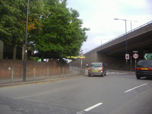 Photo 6"x4" Roundabout exit to the A40, Greenford Greenford\/TQ1382 c2011