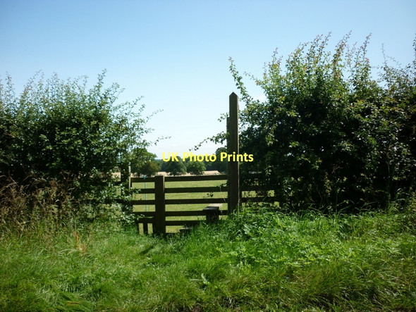 Photo 6"x4" A footpath to North Stainley North Stainley\/SE2876 c2011