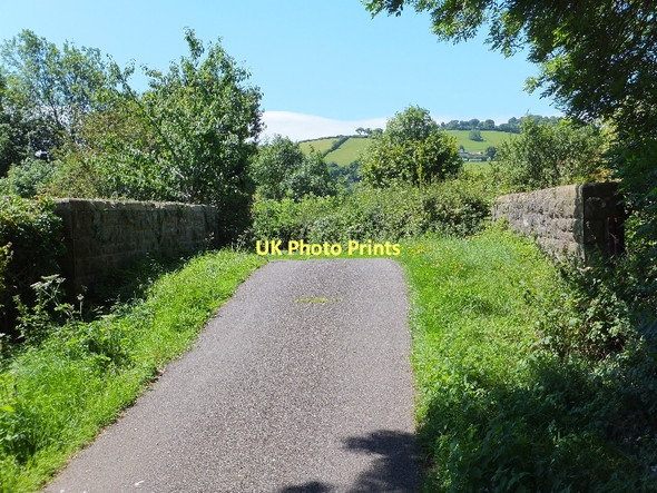 Photo 6"x4" Former railway bridge north of Chitterley Chitterley c2011
