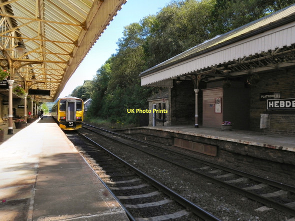 Photo 6"x4" Hebden Bridge Railway Station Hebden Bridge c2011 P1