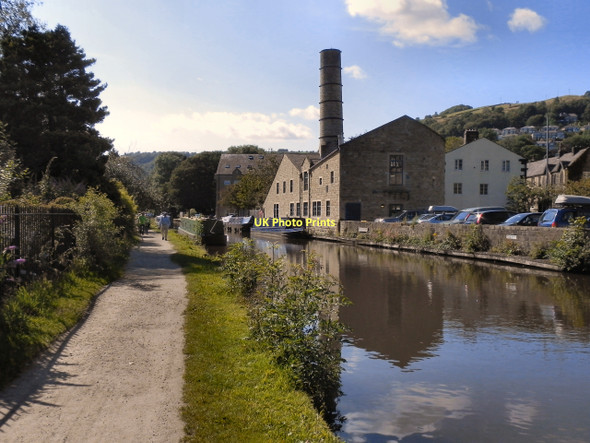 Photo 6"x4" Rochdale Canal, Hebden Bridge Hebden Bridge c2011