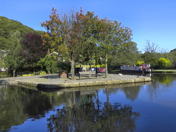 Photo 6"x4" Rochdale Canal, Hebden Bridge Hebden Bridge c2011 P1