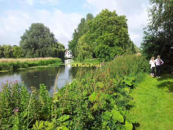 Photo 6"x4" Ellingham Mill & the River Waveney Ellingham\/TM3692 c2011