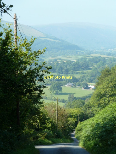 Photo 6"x4" Lane above Nantmel Nantmel c2011