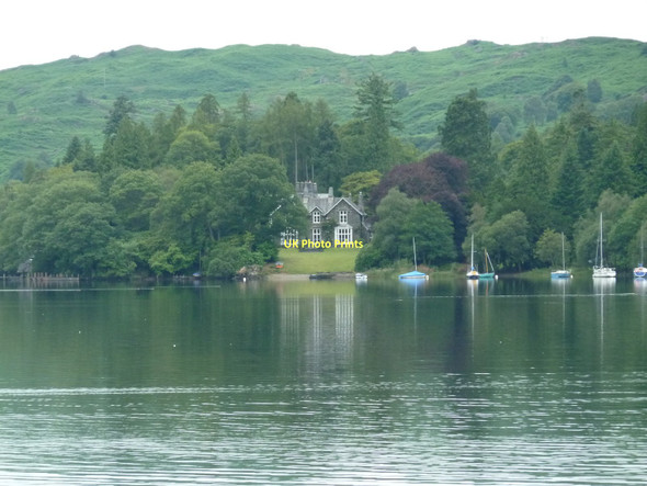 Photo 6"x4" House at Brown Howe, Coniston Water High Nibthwaite c2011