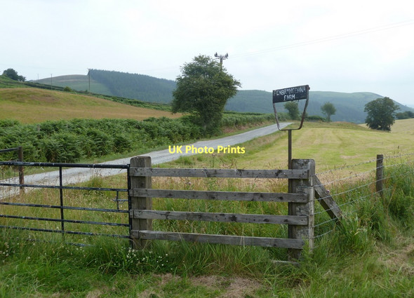 Photo 6"x4" Track to Penbryncenna Farm Bwlch-y-sarnau c2011