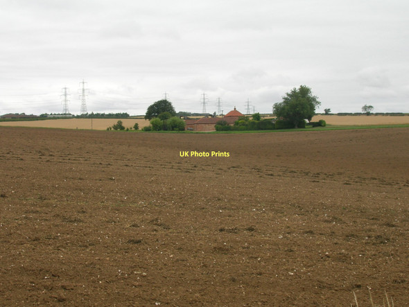 Photo 6"x4" Farmland near North Wold Farm Horkstow Wolds c2011