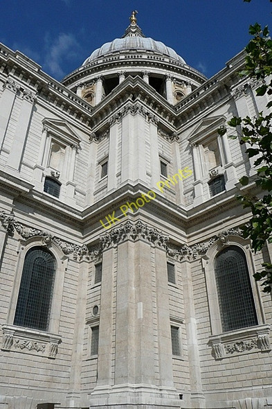 Photo 6"x4" St. Paul's from the southeast London c2009