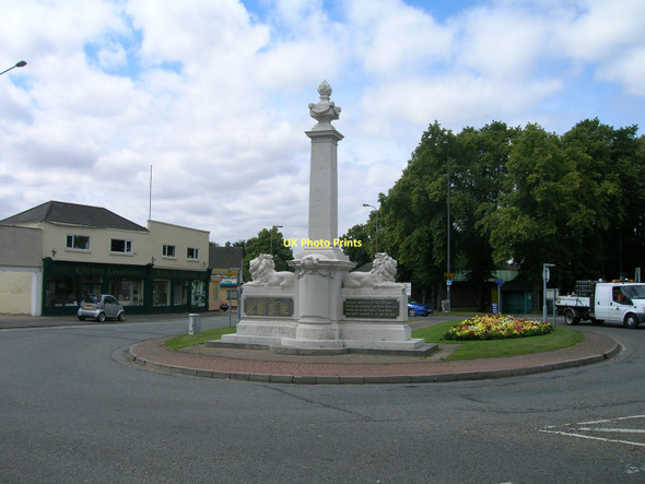 Photo 6"x4" Brigg War Memorial Brigg c2011