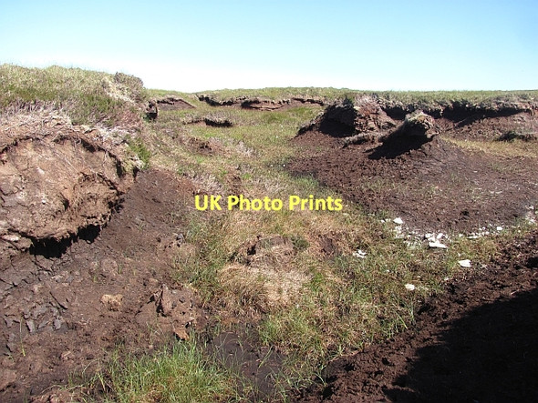 Photo 6"x4" Peat bog, Maovally Maovally\/NC3721 c2011