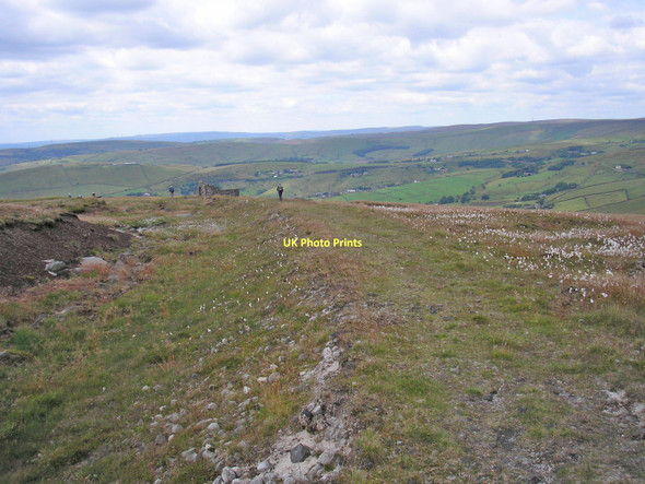 Photo 6"x4" Not the Cotton Famine Road above Diggle Pobgreen c2011