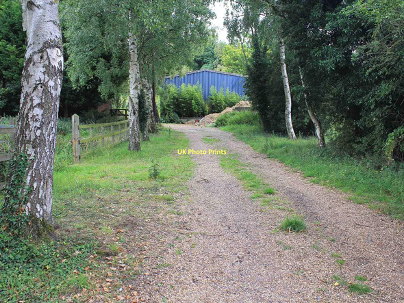 Photo 6"x4" Driveway off Kimpton Bottom Porter's End c2011