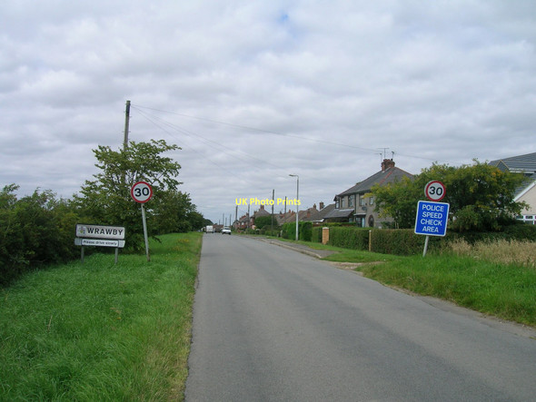 Photo 6"x4" Entering wrawby on Kettleby Lane Brigg c2011