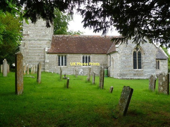 Photo 6"x4" Tarrant Monkton, parish church Tarrant Monkton c2011