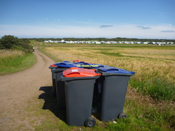 Photo 6"x4" Rural East Lothian : Straight Ahead For The CCC Meet at Scoughall Links Whitekirk c2011