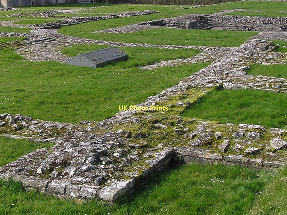 Photo 6"x4" Foundations of Muchelney Abbey, Somerset Muchelney c1997