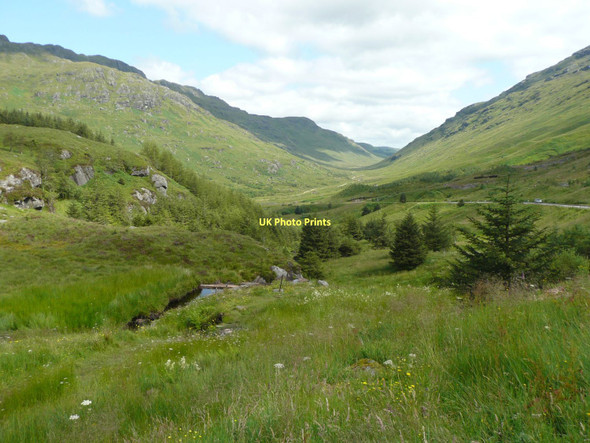 Photo 6"x4" Looking north from the Bealach an Easain Duibh Bealach an Easain Duibh c2011