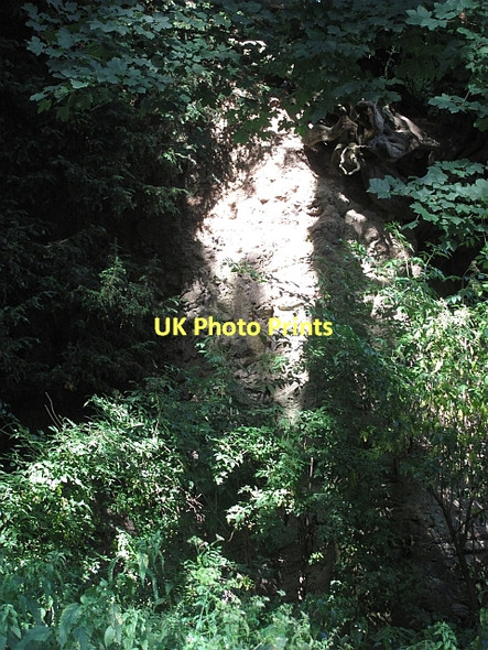 Photo 6"x4" Crag, Downton Burrington\/SO4472 c2011