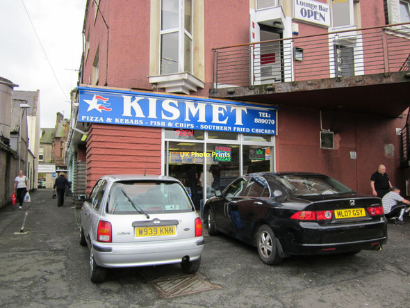 Photo 6"x4" Kismet Pizza Shop Stranraer c2011