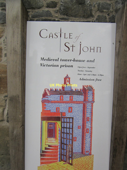 Photo 6"x4" Castle of St John Stranraer c2011