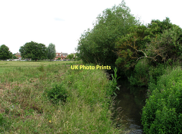 Photo 6"x4" The last stretch of the brook Cambridge\/TL4658 c2011