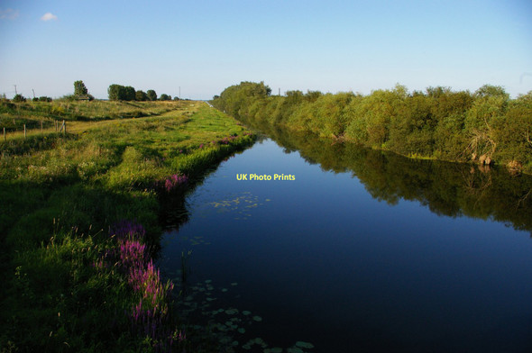 Photo 6"x4" Welney: River Delph Welney c2011