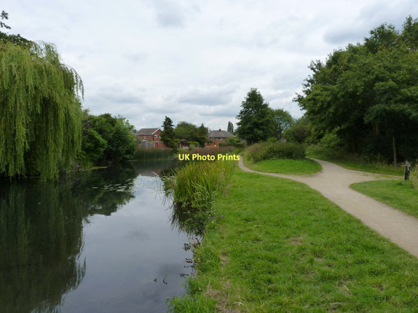 Photo 6"x4" The Essington and Wyrley canal near Wood End Wednesfield c2011